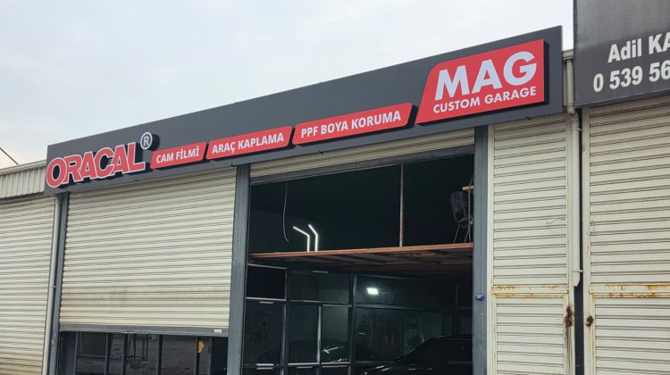 Cephe tabelası, oracal tabela, kutu harf